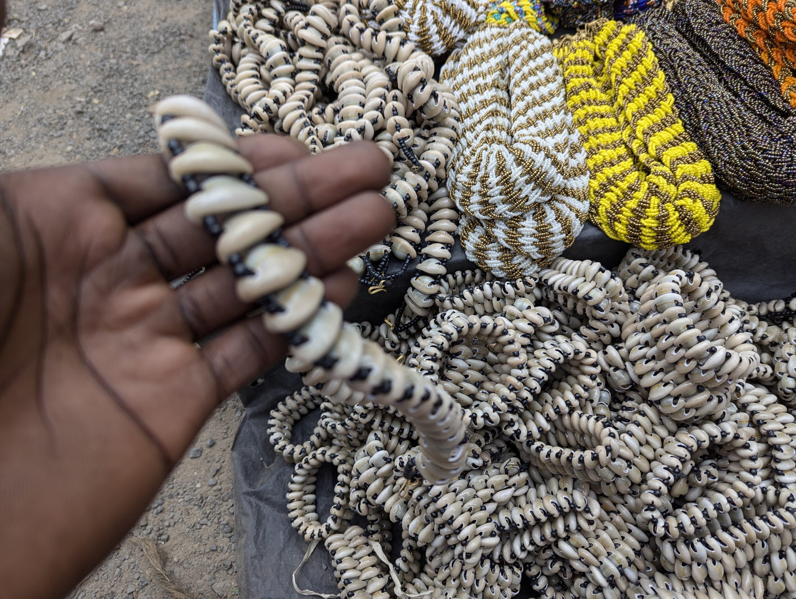 Tutabaale cowrieshell hand  jewerly